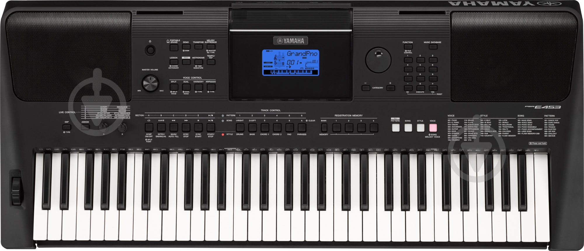 Синтезатор Yamaha PSR-E453 - фото 1