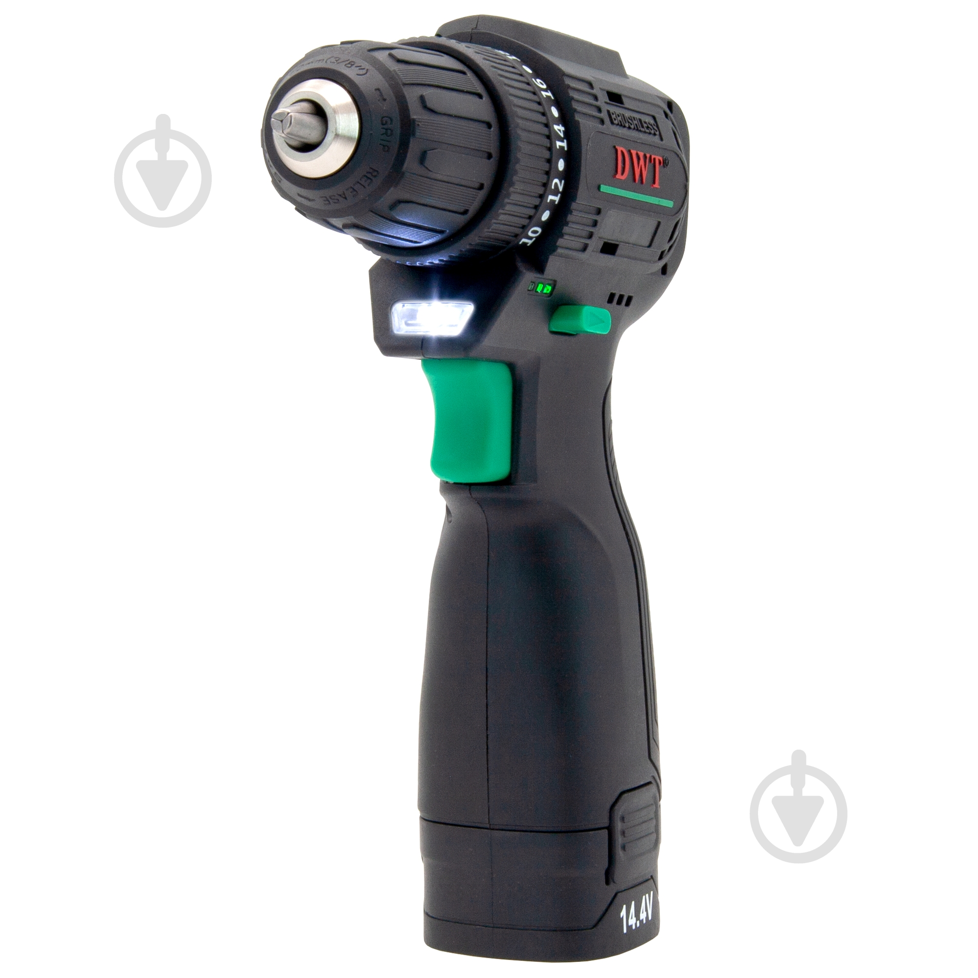 Шуруповерт акумуляторний DWT ABSP-14.4 DN-2 BMC - фото 1