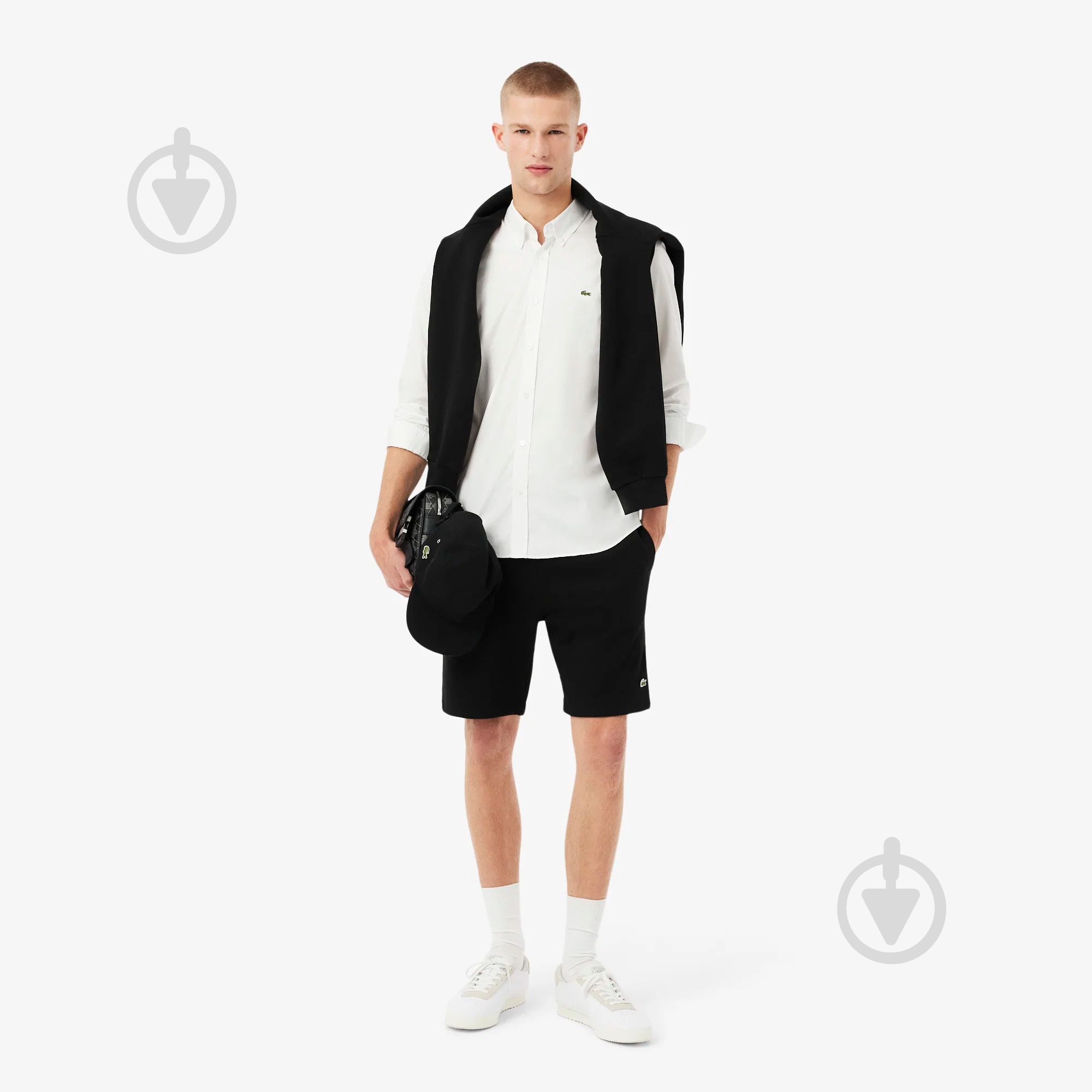 Шорты Lacoste Shorts GH9860-031 р. 4 черный - фото 4