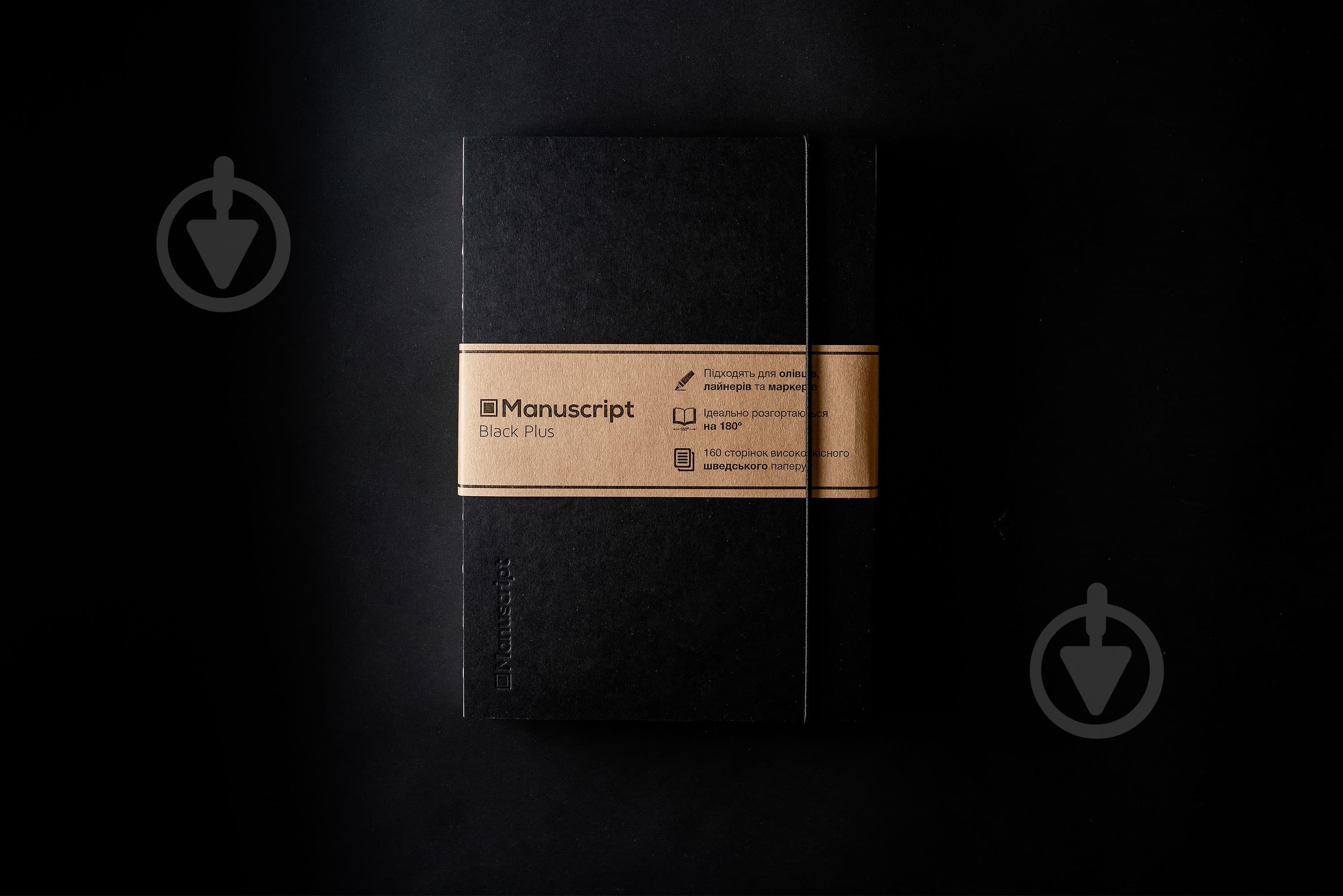 Скетчбук Manuscript Black Plus А5 160 листов - фото 9