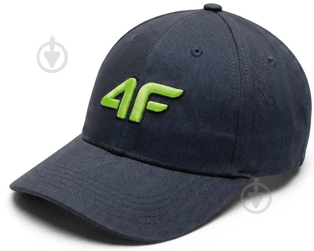 Кепка 4F BASEBALL CAP U686 4FJWSS27ACABU686-25S р. OS серый - фото 1