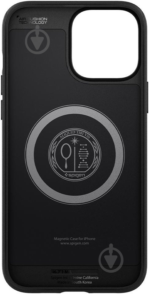 Чехол Spigen Mag Armor для Apple iPhone 13 Pro Max (ACS03226) matt black - фото 2