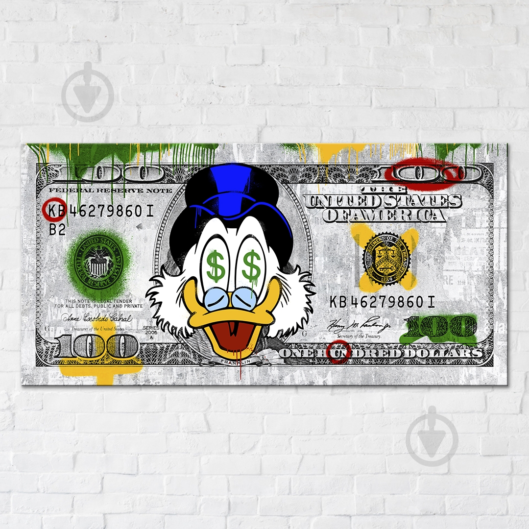 Постер Scroodge 70x140 см Brushme - фото 1