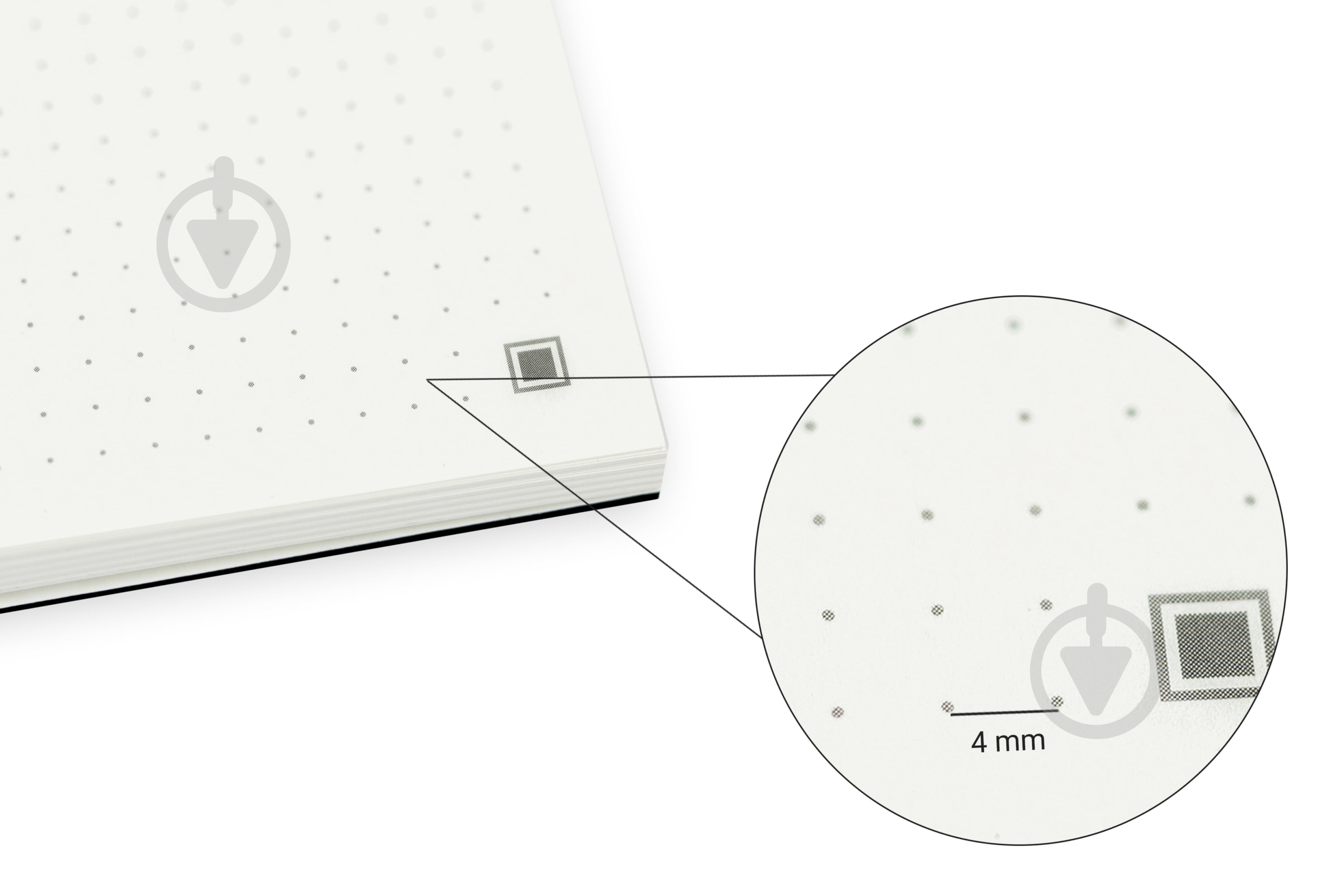 Скетчбук Manuscript Off-black Dot Plus А5 160 листов - фото 6