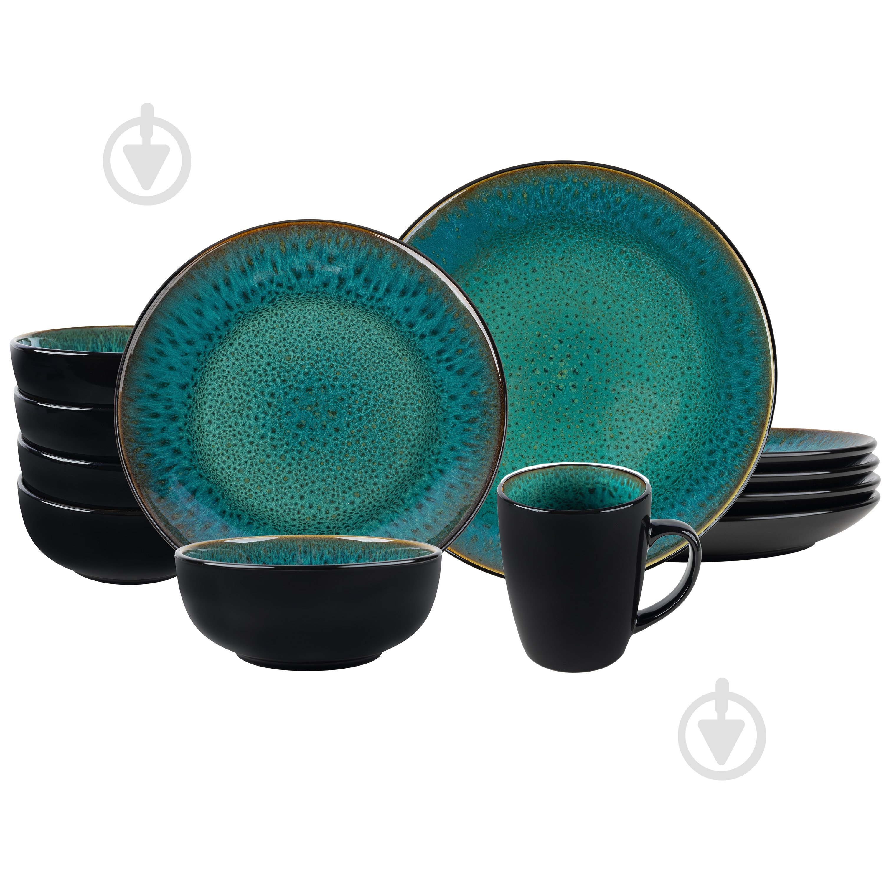 Тарілка обідня Krauff 27,6 см Emerald 21-318-001 - фото 16