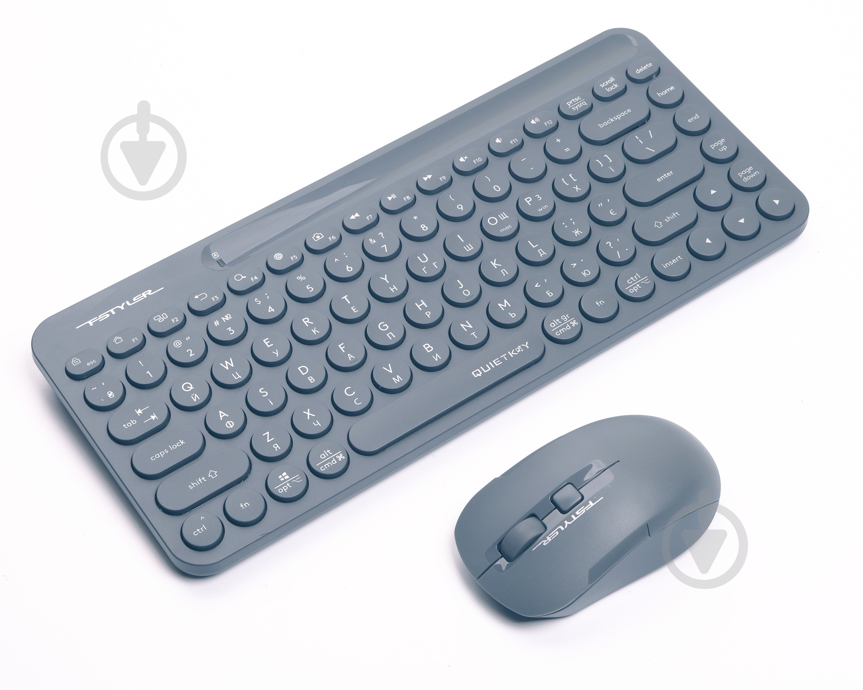 Комплект клавіатура та миша A4Tech (FG3200 Air2 (Blue)) 2.4 ГГц blue - фото 4 Комплект клавіатура та миша A4Tech (FG3200 Air2 (Blue)) 2.4 ГГц blue - фото 4