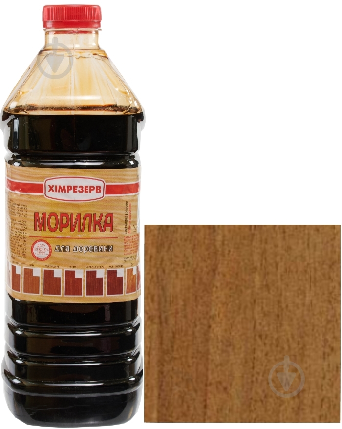 Морилка Хімрезерв для древесины орех 2 л - фото 1 Морилка Хімрезерв для древесины орех 2 л - фото 1