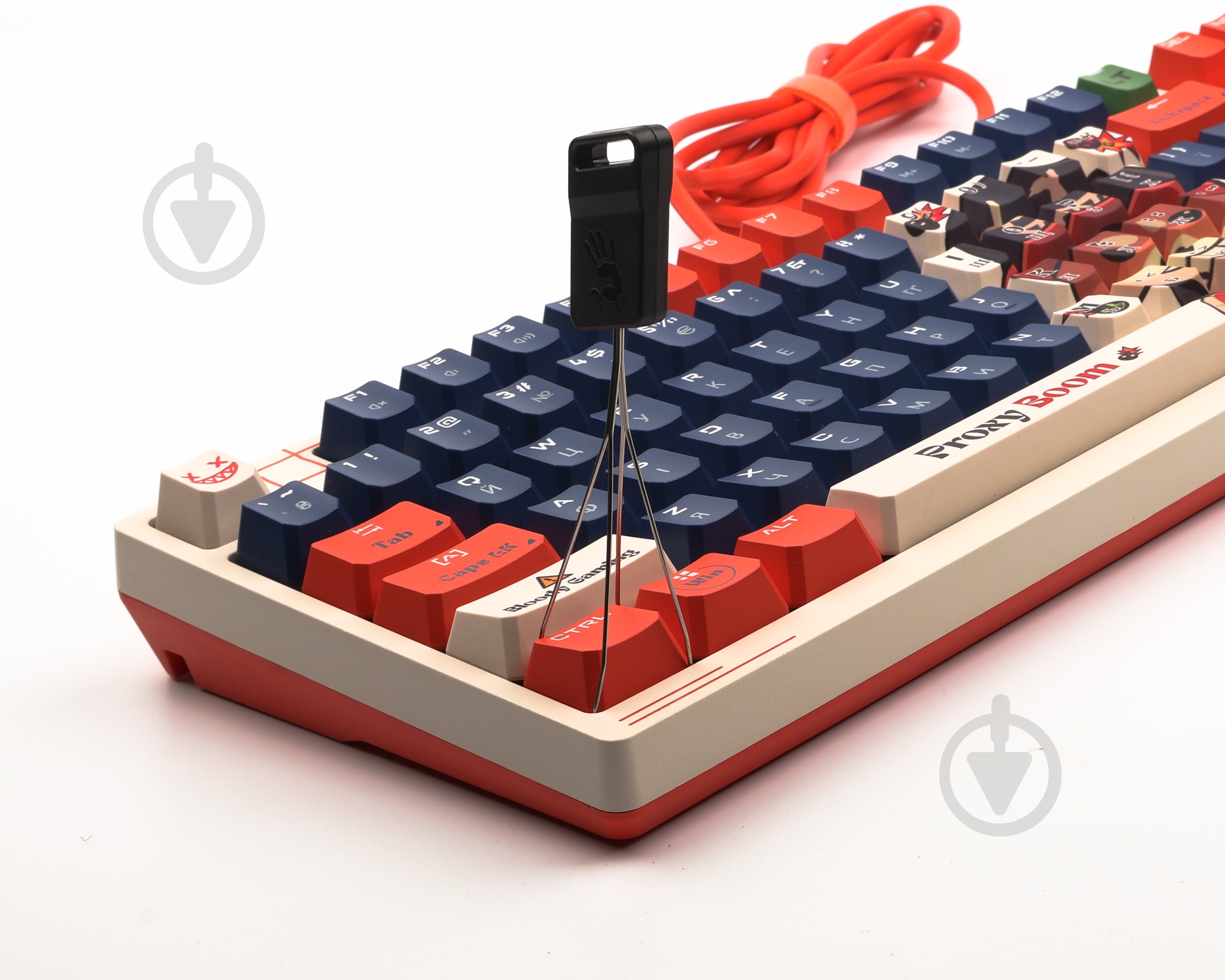 Клавиатура игровая BLOODY (AT98 (Proxy Boom)) Alpha Optical Switch red/blue - фото 6