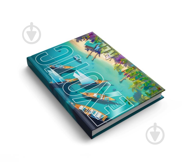 Блокнот Аркуш Prestige А5 192 лист. Пляж - фото 1