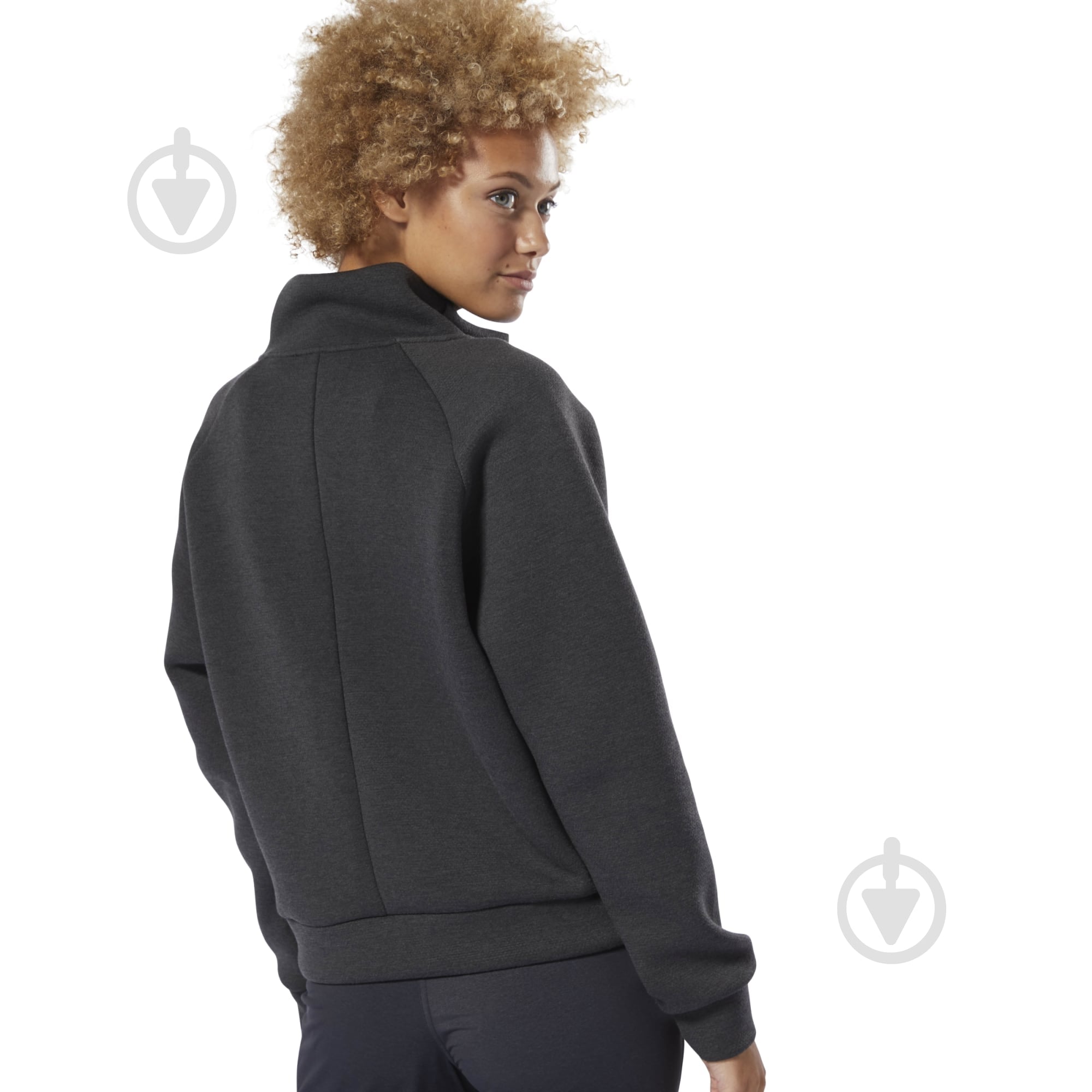Свитшот Reebok TS COWL NECK DU4057 р. S черный - фото 3