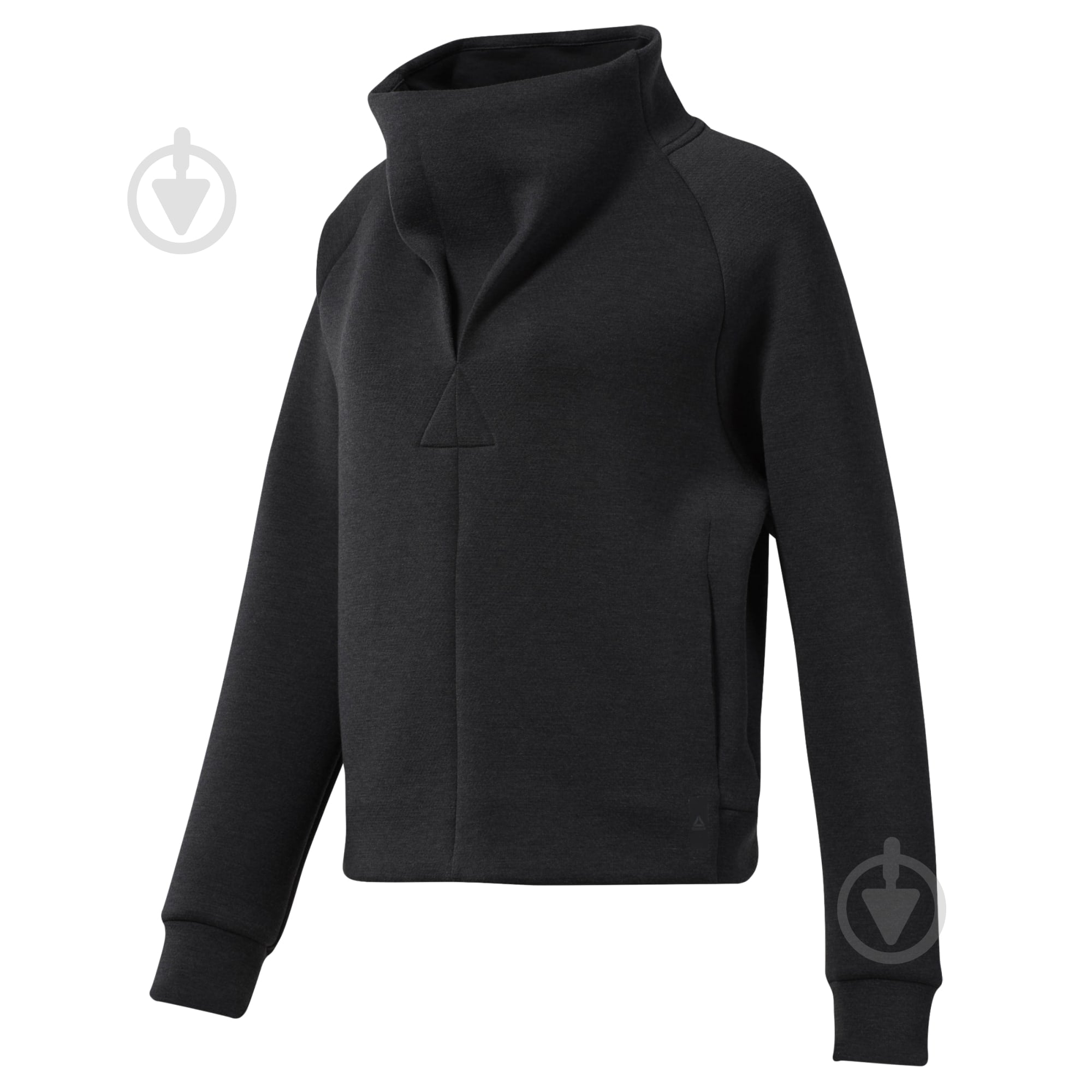 Свитшот Reebok TS COWL NECK DU4057 р. S черный - фото 4