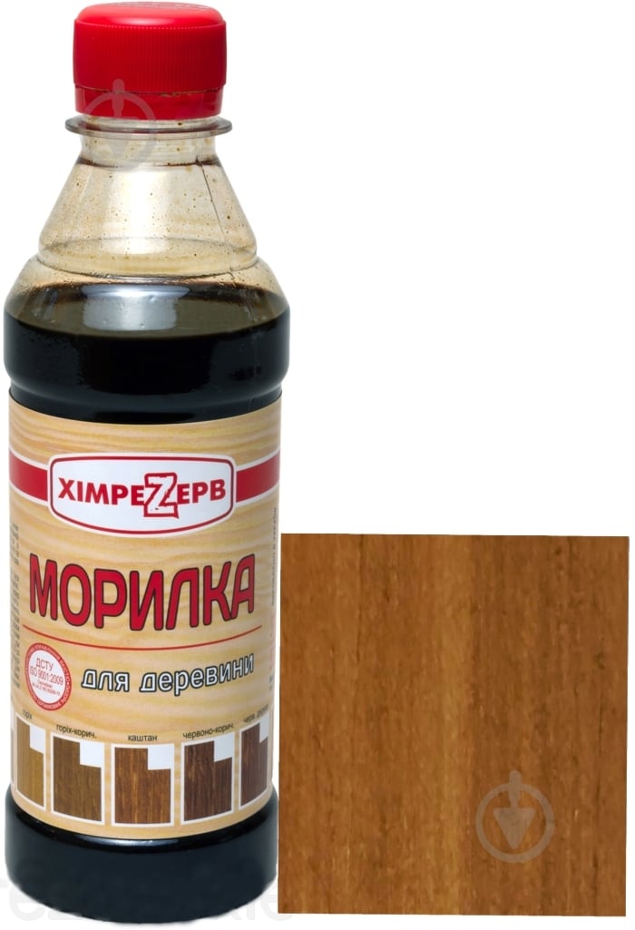 Морилка Хімрезерв для древесины дуб 0,3 л - фото 1 Морилка Хімрезерв для древесины дуб 0,3 л - фото 1