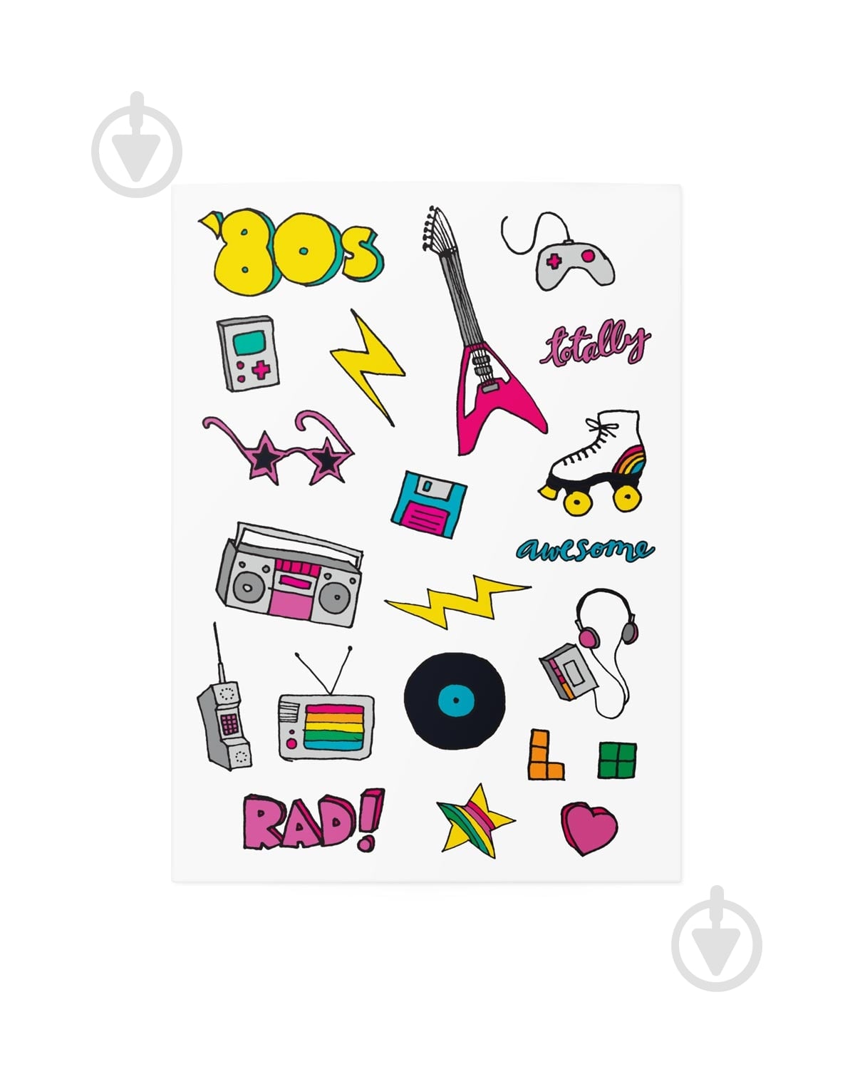 Тату тимчасове TATTon.me 80s Disco mix - фото 2