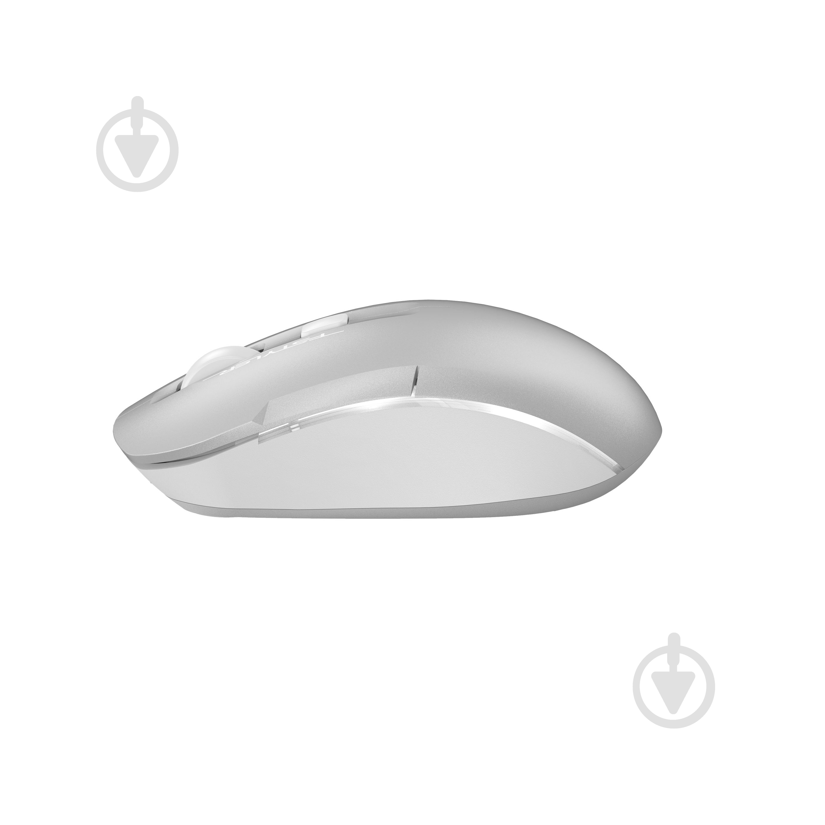 Мышка беспроводная A4Tech silver (FB26CS Air2 (Icy White)) - фото 4