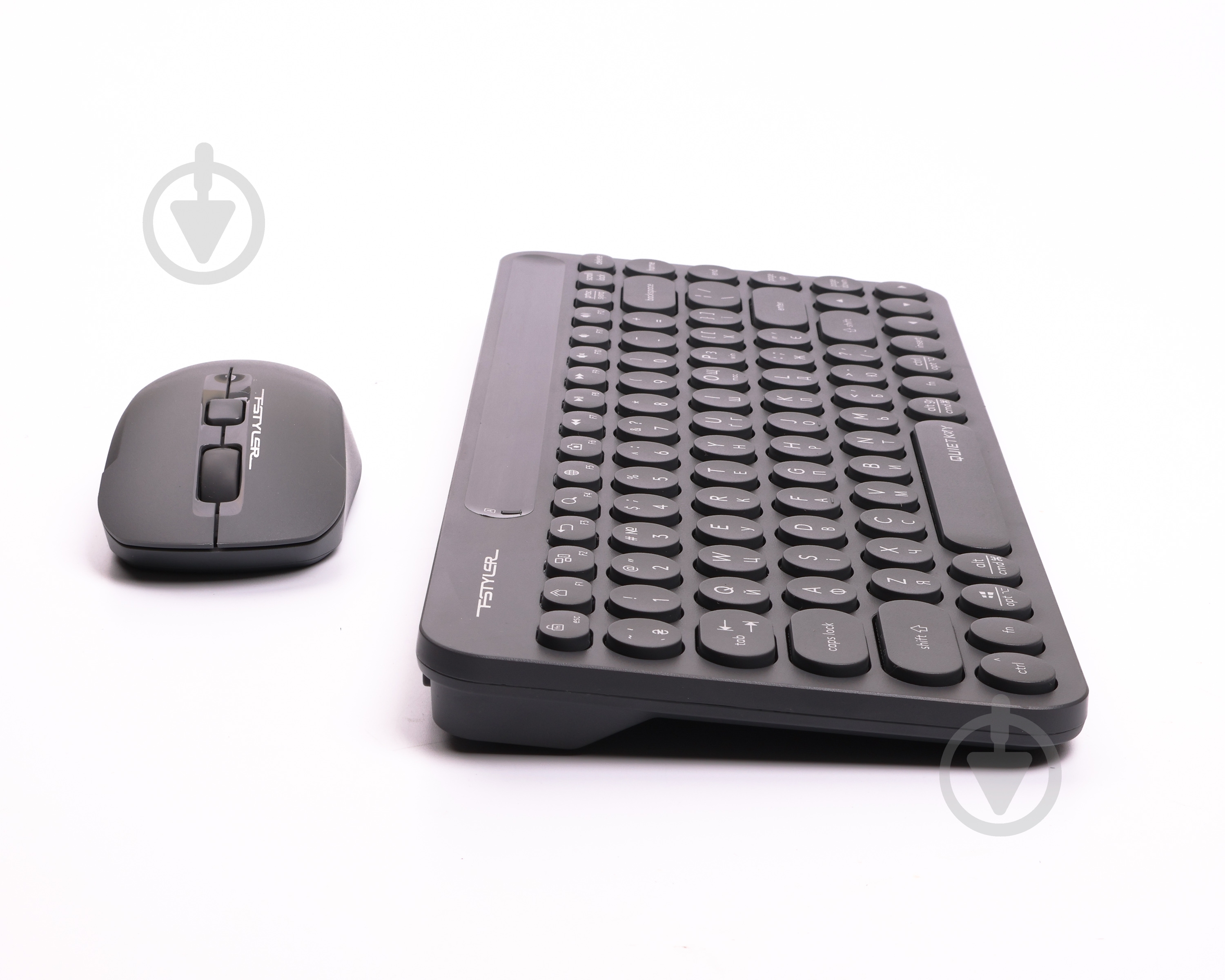 Комплект клавіатура та миша A4Tech (FG3200 Air2 (Grey)) grey - фото 4