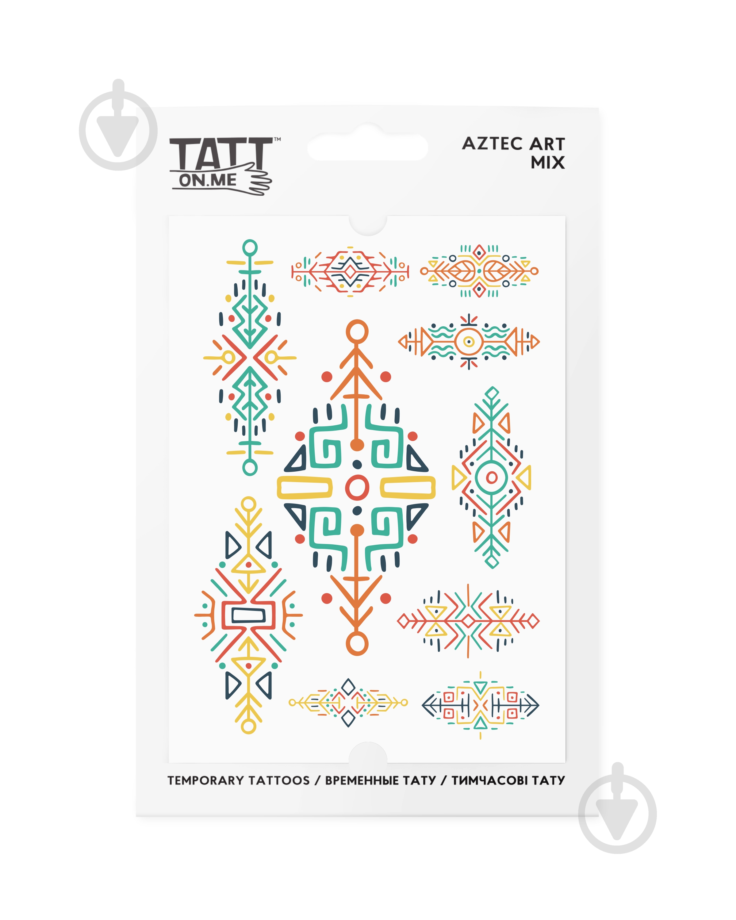 Тату временное TATTon.me Aztec Art mix - фото 1 Тату временное TATTon.me Aztec Art mix - фото 1