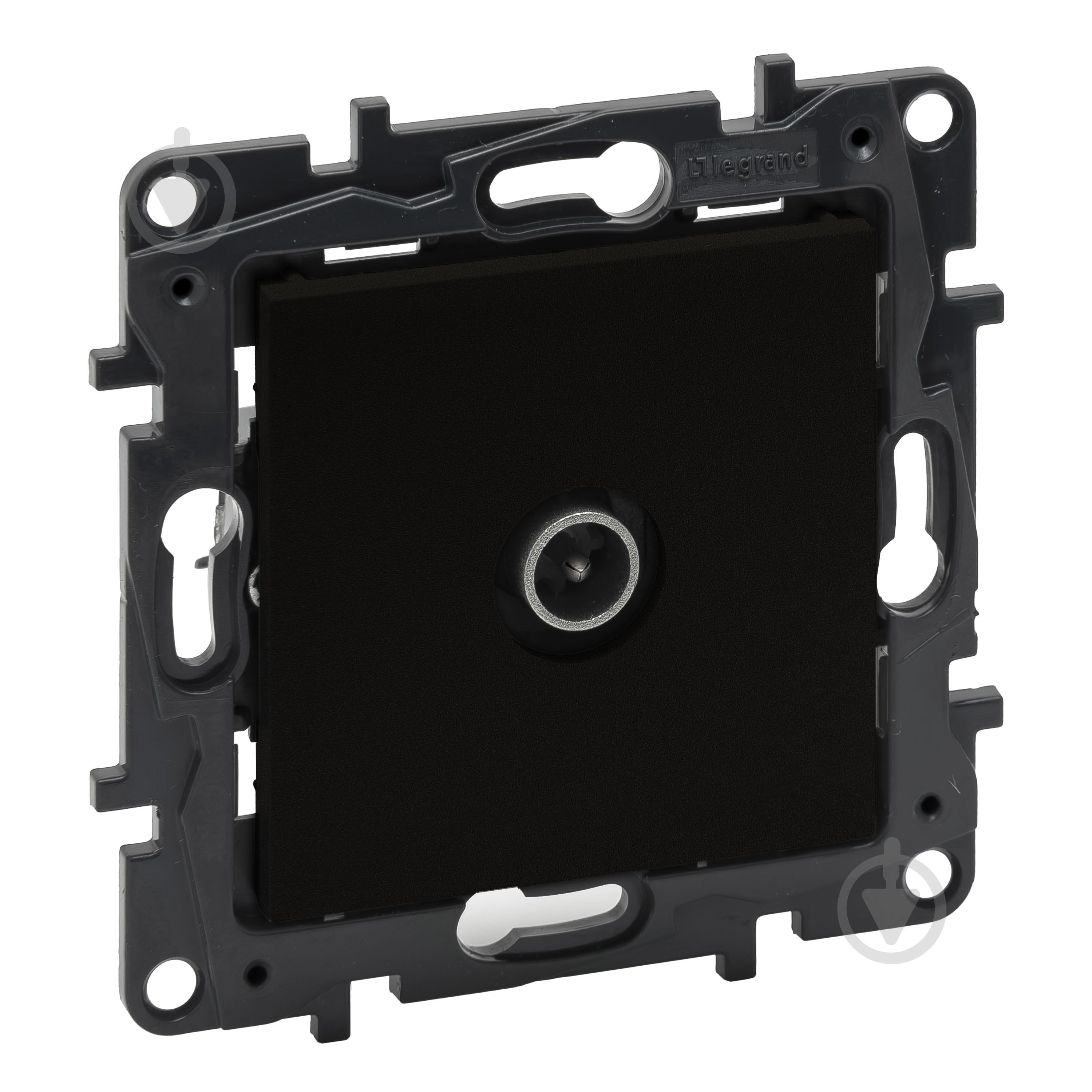Розетка TV Legrand Niloe Step 863574 IP20 черный - фото 1 Розетка TV Legrand Niloe Step 863574 IP20 черный - фото 1