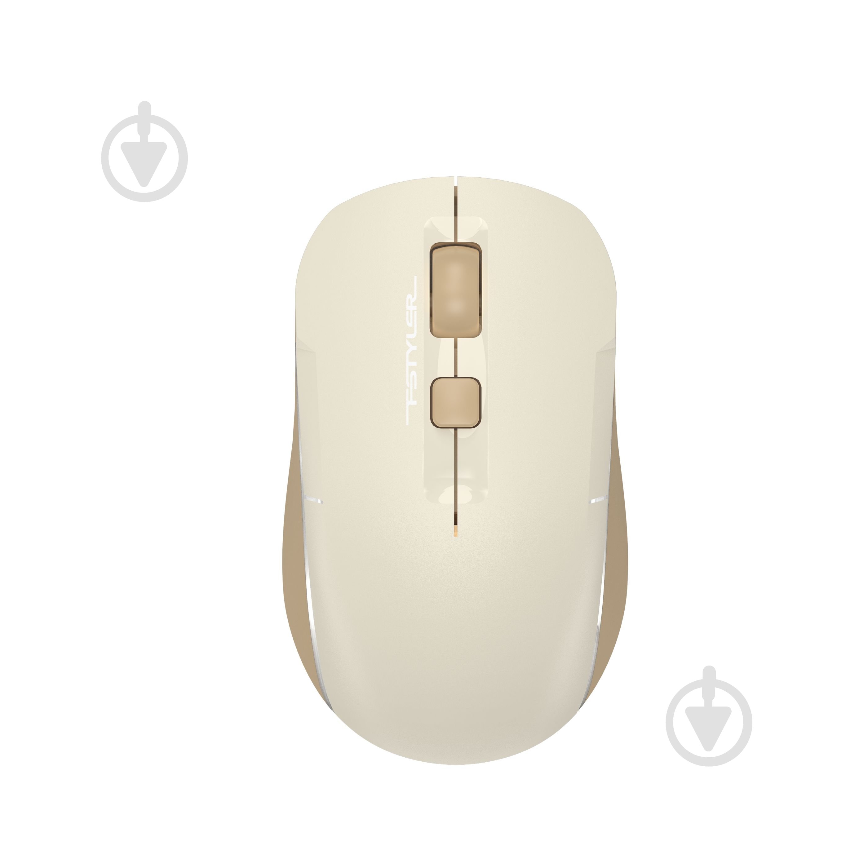 Мишка бездротова A4Tech beige (FB26CS Air2 (Cafe Latte)) - фото 1