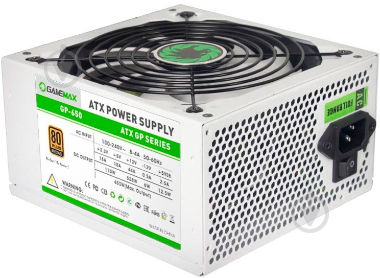 Блок питания GameMax GP-650-White 650 Вт - фото 3