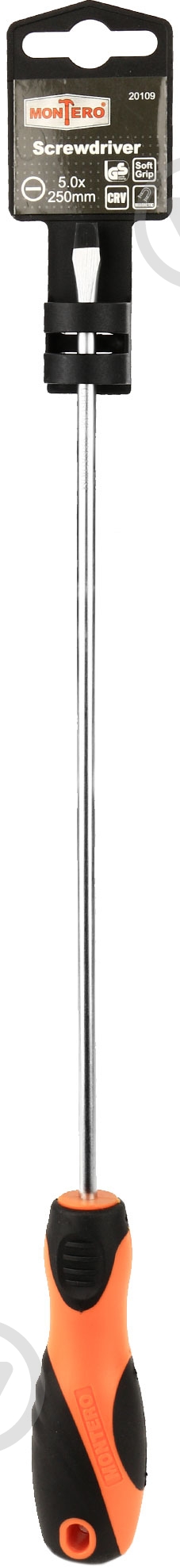 Отвертка Montero SL5,0×250 мм 20109 - фото 2