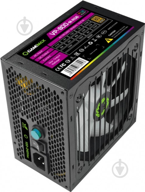 Блок питания GameMax VP-800-M-RGB 800 Вт - фото 4