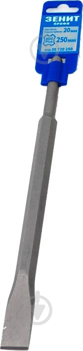 Зубило Зеніт SDS-plus 20x250 мм 1 шт. 20720250 - фото 1 Зубило Зеніт SDS-plus 20x250 мм 1 шт. 20720250 - фото 1