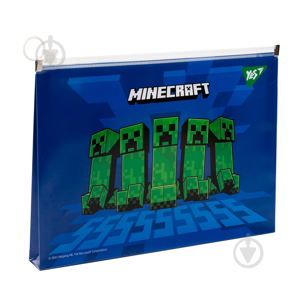 Папка-конверт B5 на блискавці Minecraft YES - фото 1 Папка-конверт B5 на блискавці Minecraft YES - фото 1