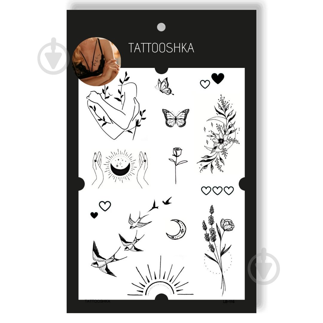 Тату временное TATOOSHKA - фото 1 Тату временное TATOOSHKA - фото 1