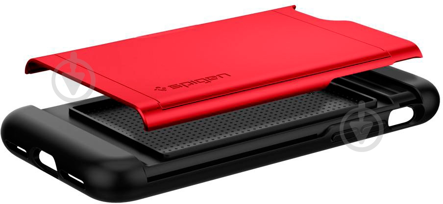 Чохол Spigen Slim Armor CS для Apple iPhone SE / Apple iPhone 7 / Apple iPhone 8 (042CS21725) red - фото 8