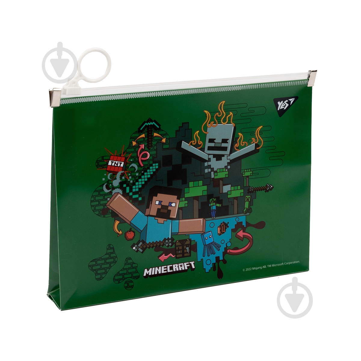 Папка-конверт B6 на молнии Minecraft YES - фото 1