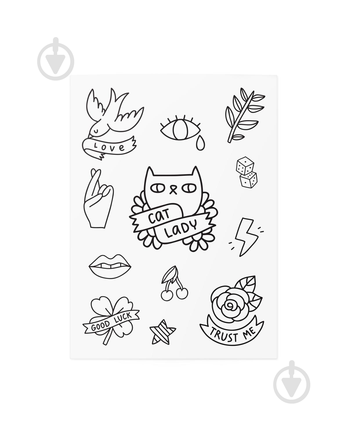 Тату временное TATTon.me Poke mix - фото 2