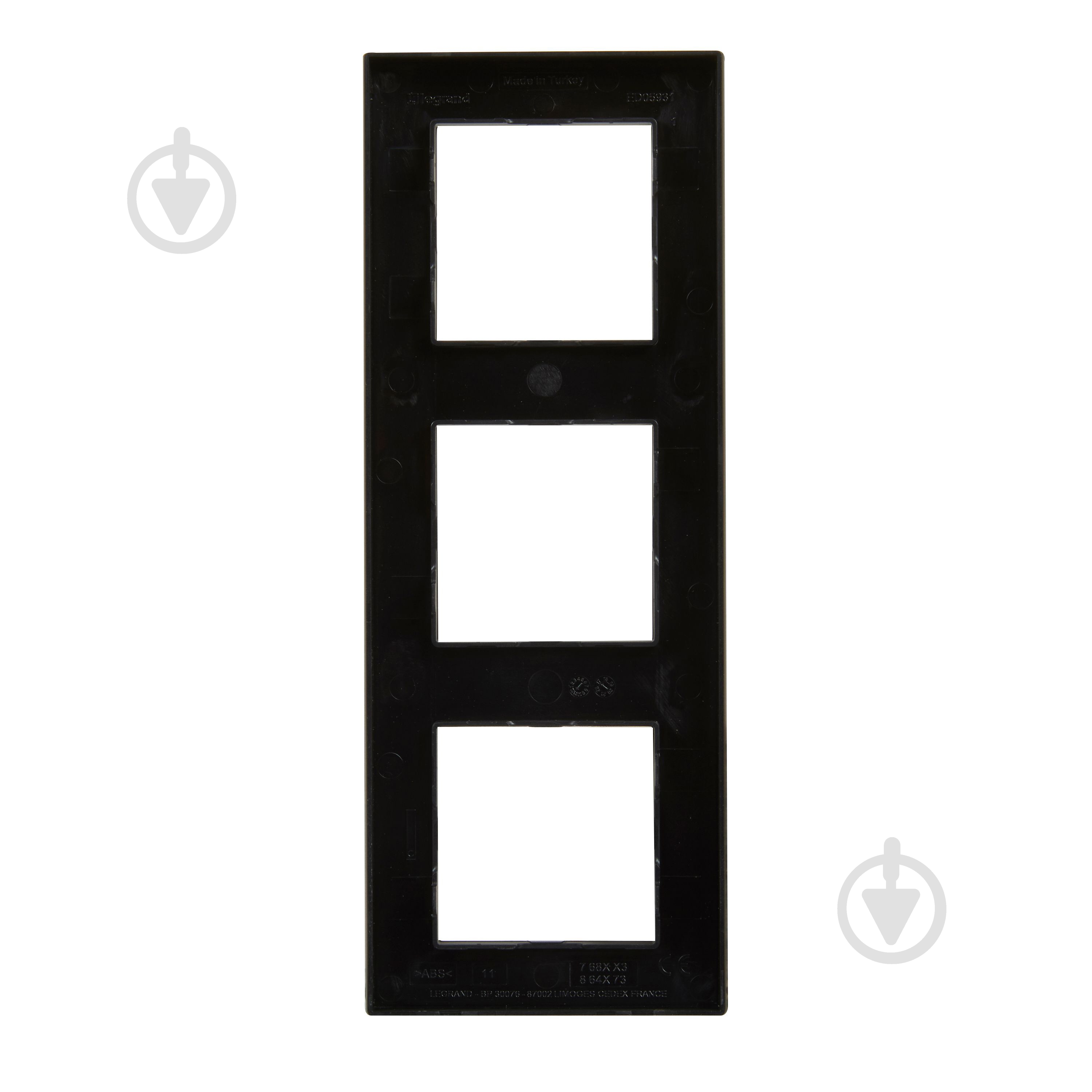 Рамка Legrand Niloe Step 863593 универсальная черный - фото 3 Рамка Legrand Niloe Step 863593 универсальная черный - фото 3