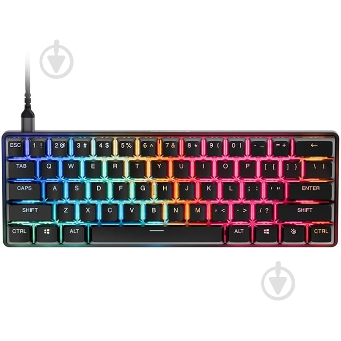 Клавіатура ігрова SteelSeries Apex Pro Mini Gen 3 (64913) black - фото 1 Клавіатура ігрова SteelSeries Apex Pro Mini Gen 3 (64913) black - фото 1