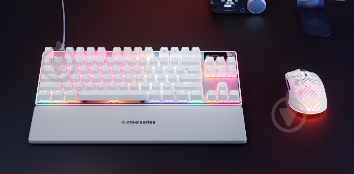ᐉ Клавиатура игровая SteelSeries Apex Pro TKL Gen 3 (64898) white