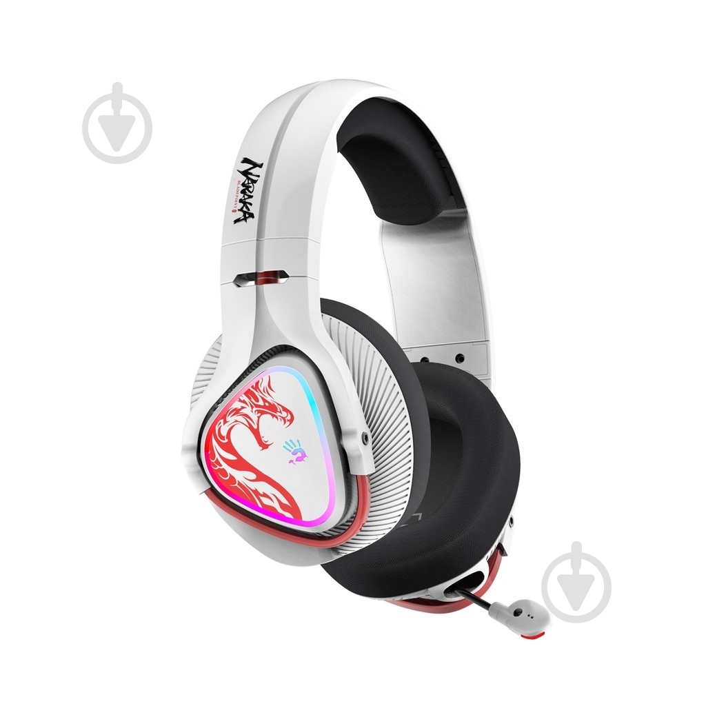 Наушники BLOODY white (MR720 (Naraka)) - фото 3