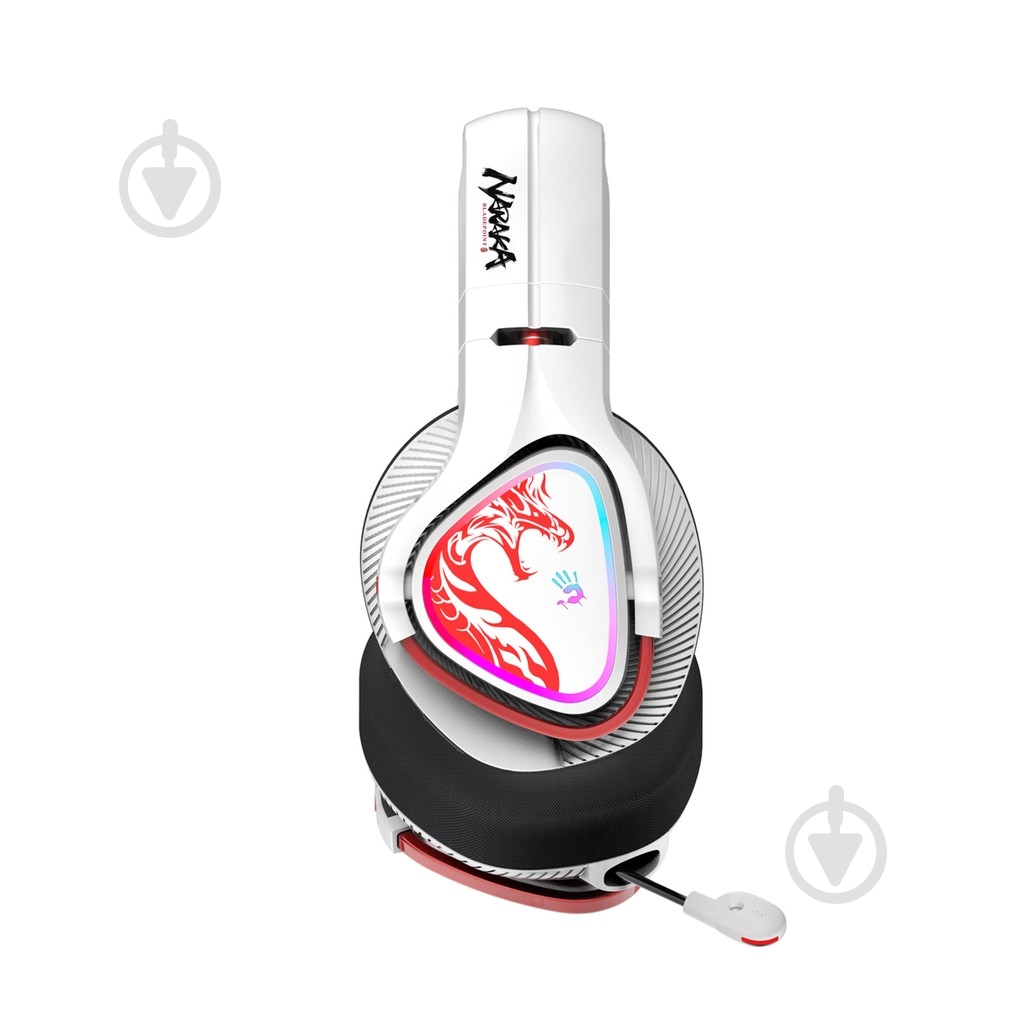 Наушники BLOODY white (MR720 (Naraka)) - фото 6