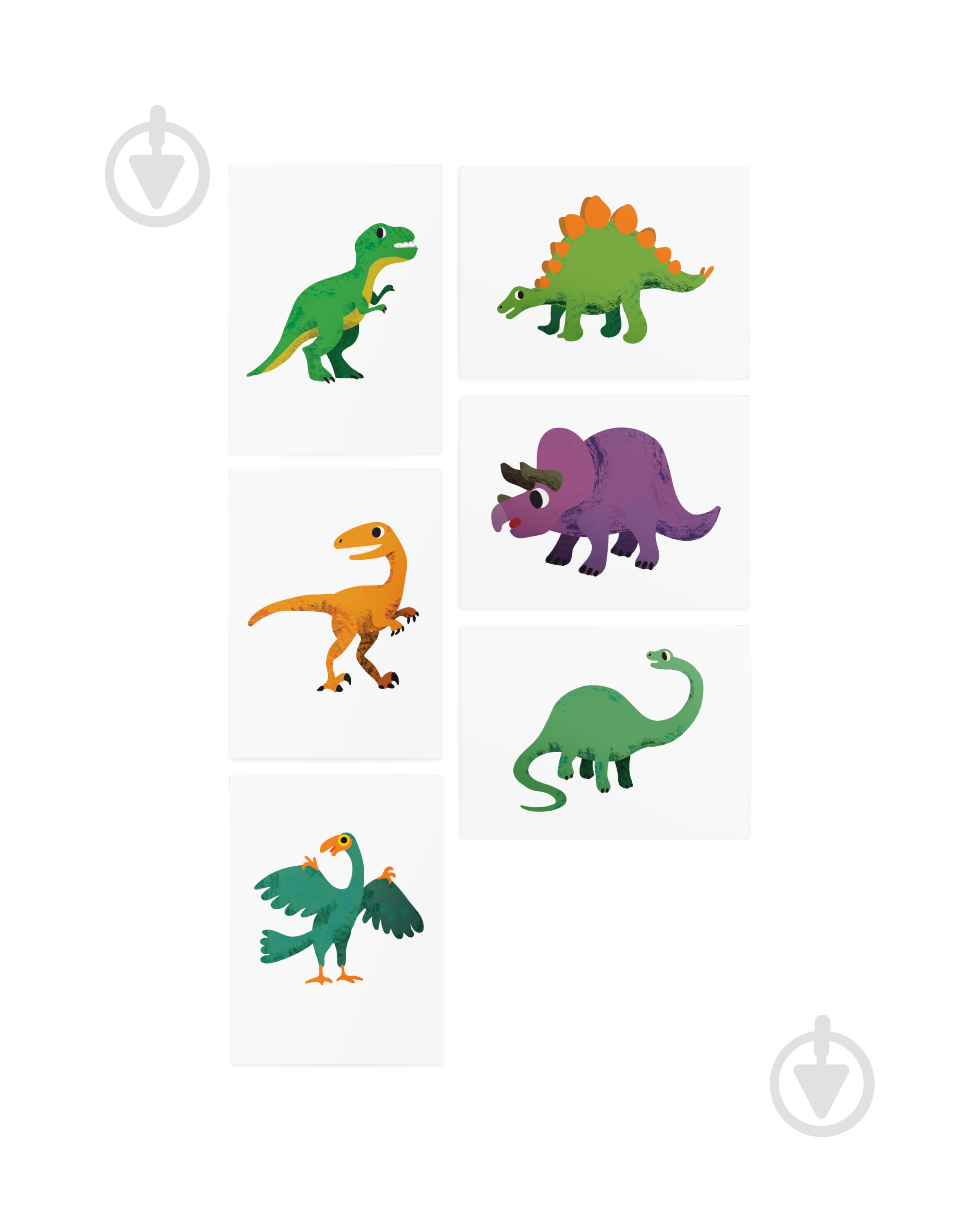 Тату временное TATTon.me Dino Set - фото 2