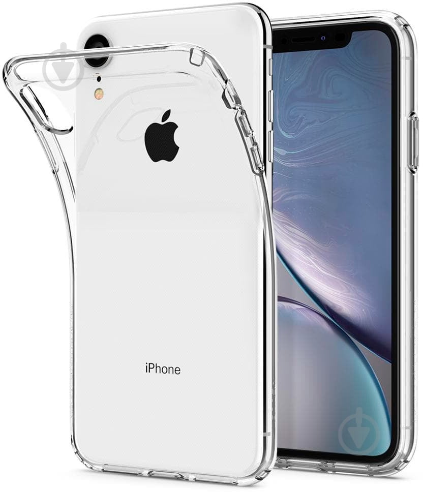 Чехол Spigen Liquid Crystal для Apple iPhone XR (064CS24866) crystal clear - фото 4