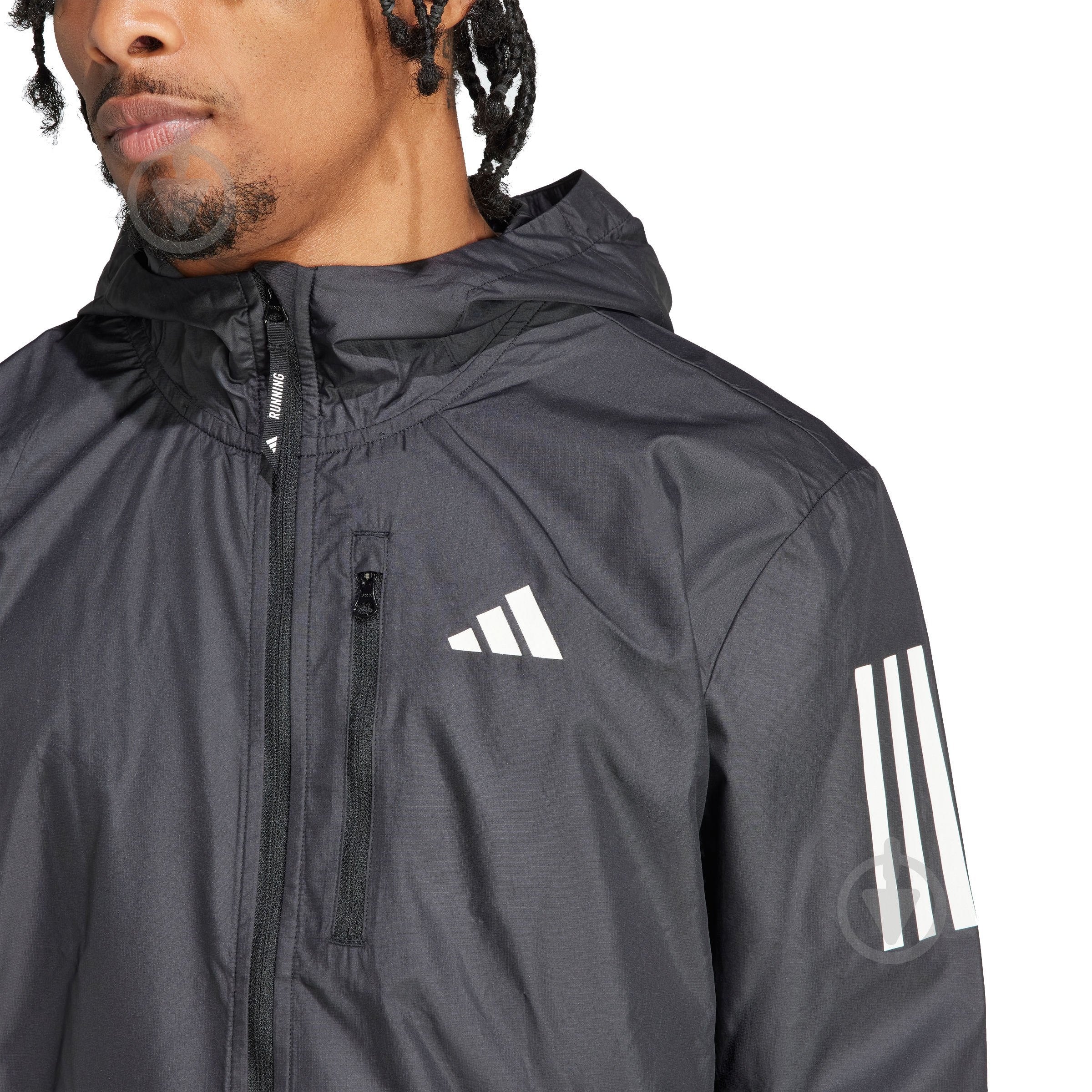 Куртка чоловіча демісезонна Adidas OTR B JKT IN1483 р.L чорна - фото 4