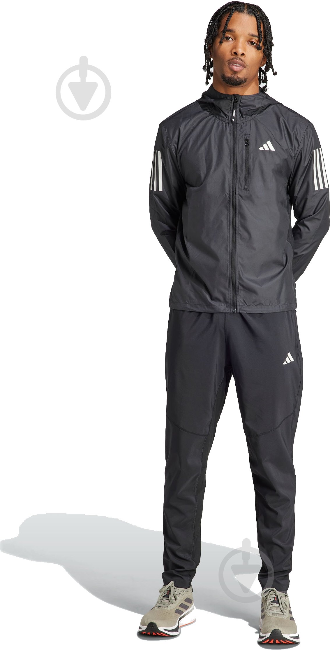 Куртка чоловіча демісезонна Adidas OTR B JKT IN1483 р.L чорна - фото 8