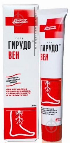 Гирудовен Доктор Биокон 50 г гель - фото 1