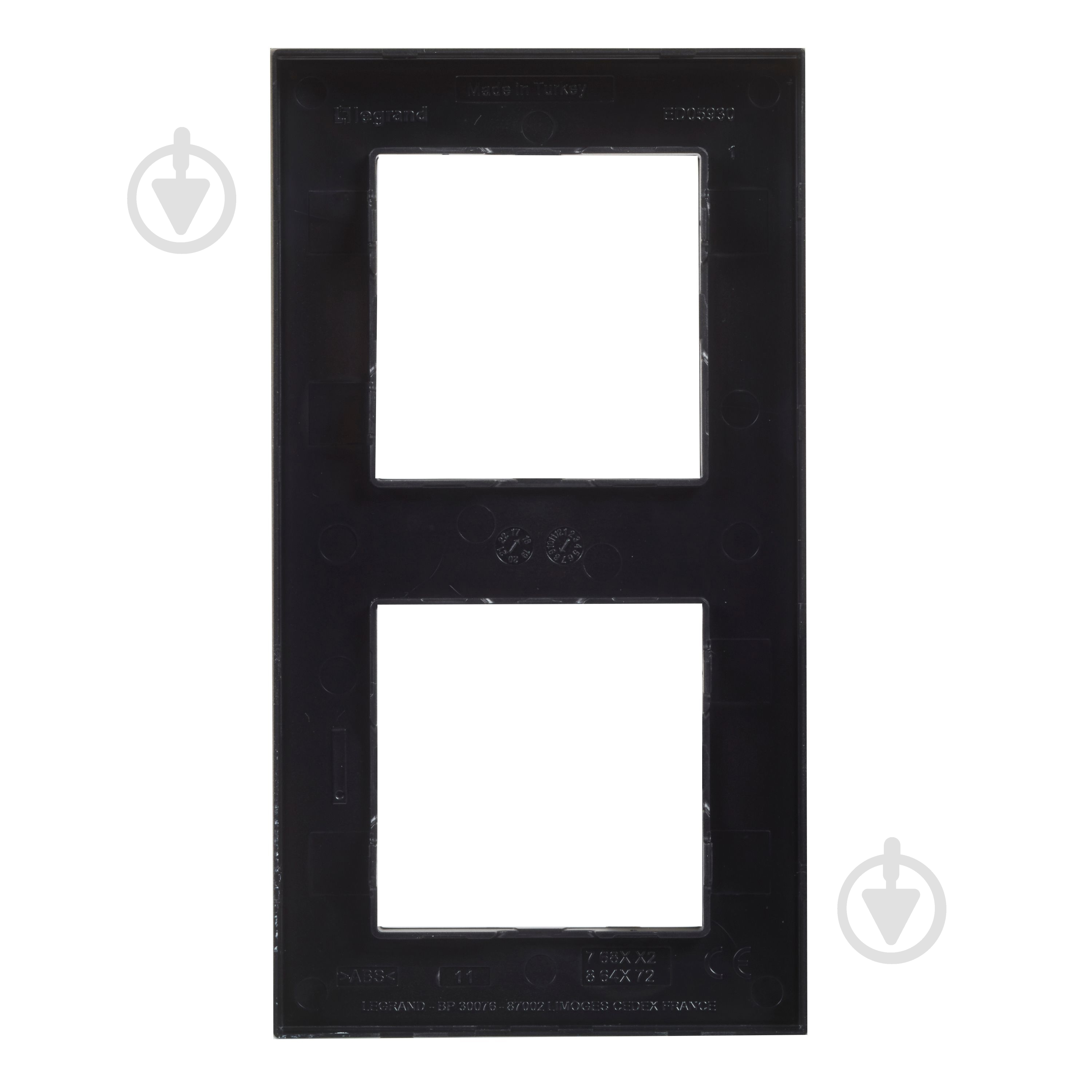 Рамка Legrand Niloe Step 863592 универсальная черный - фото 3 Рамка Legrand Niloe Step 863592 универсальная черный - фото 3