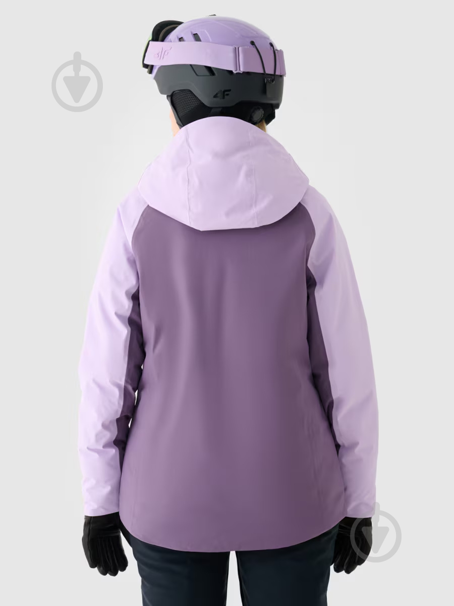 Куртка жіноча зимова 4F TECHNICAL JACKET F593 4FWAW24TTJAF593-52S р.L фіолетова - фото 3 Куртка жіноча зимова 4F TECHNICAL JACKET F593 4FWAW24TTJAF593-52S р.L фіолетова - фото 3