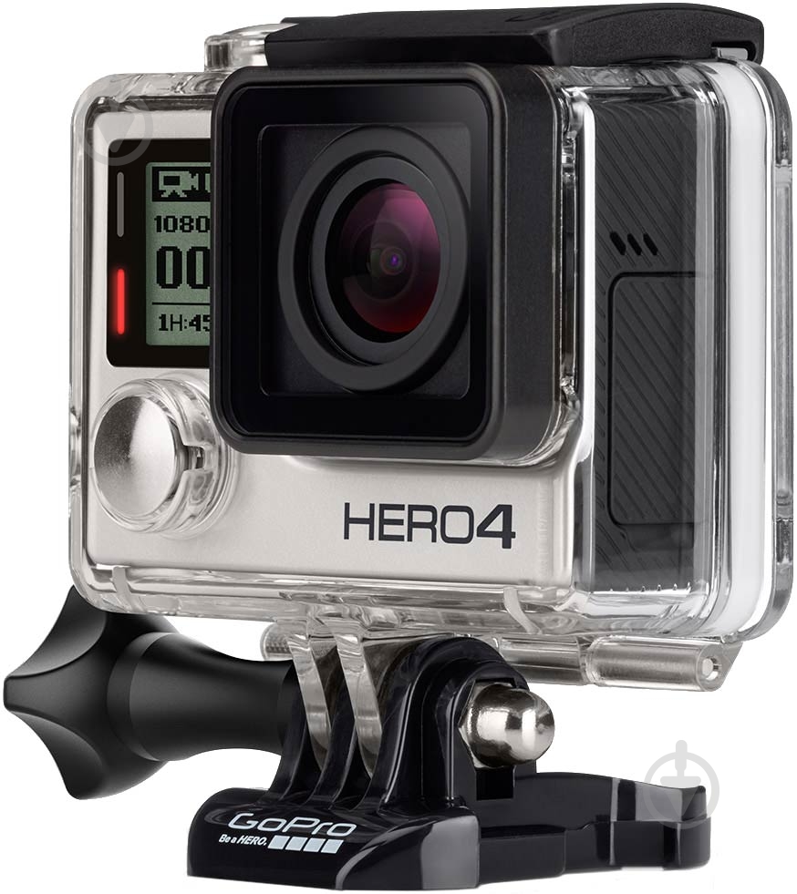 Экшн-камера GoPro HERO4 silver (HERO 4 Silver) - фото 2 Экшн-камера GoPro HERO4 silver (HERO 4 Silver) - фото 2