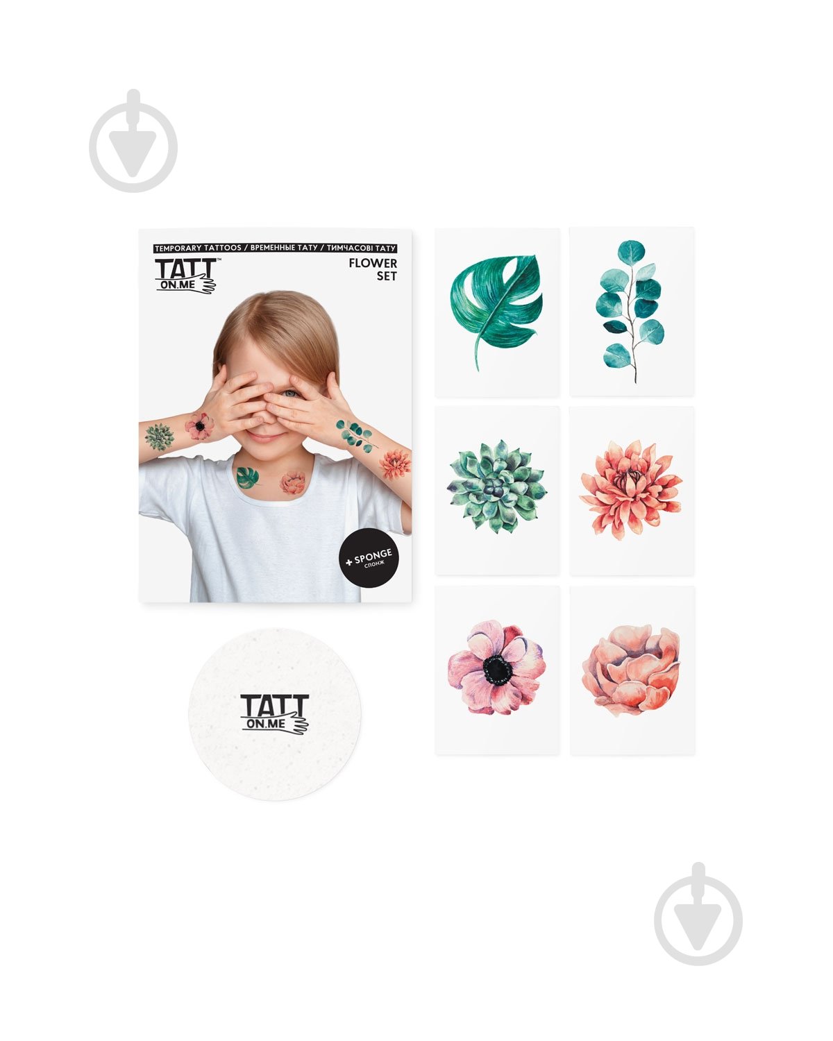 Тату временное TATTon.me Flower Set - фото 3 Тату временное TATTon.me Flower Set - фото 3