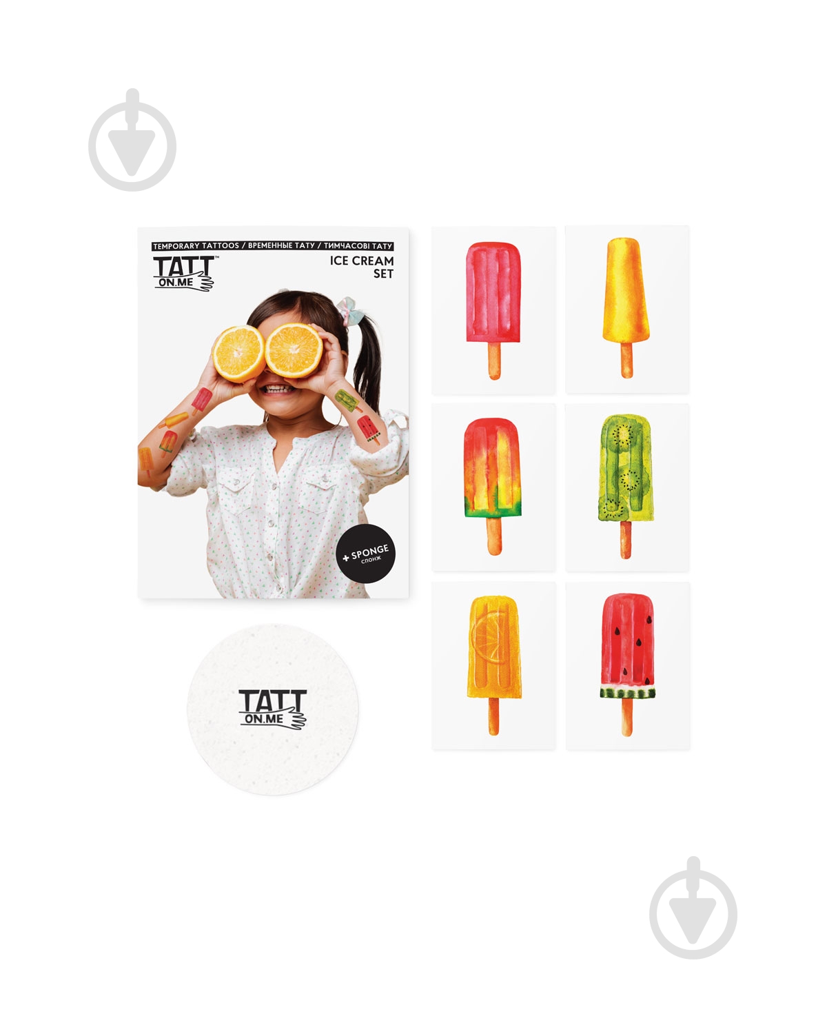 Тату временное TATTon.me Ice Cream Set - фото 3