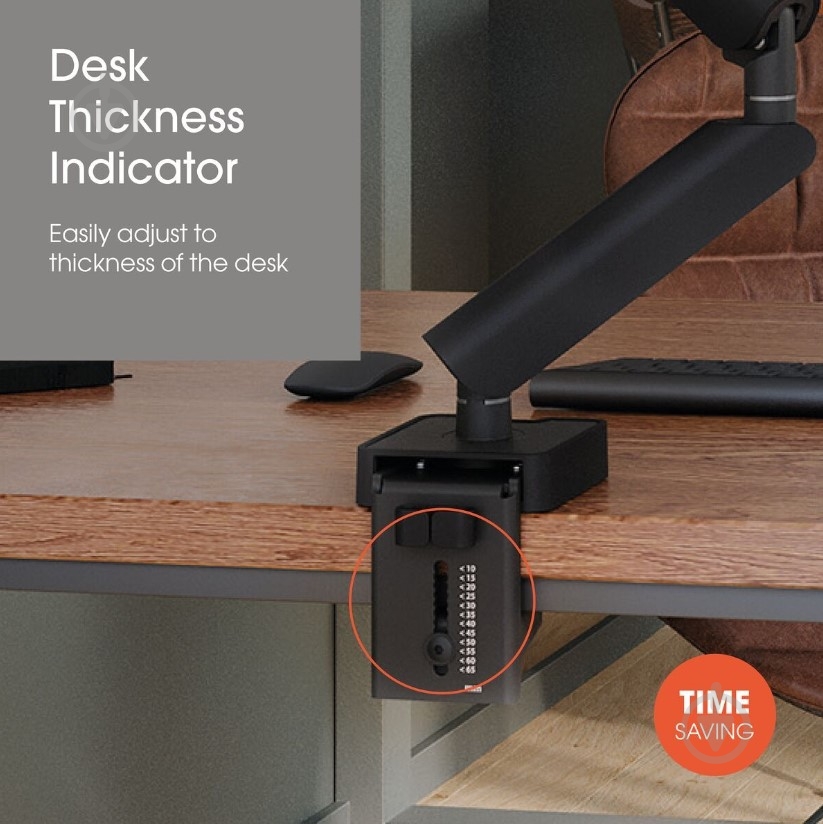 Кронштейн Vogels MOMO 2117 поворотно-наклонные 10"-43" черный - фото 4