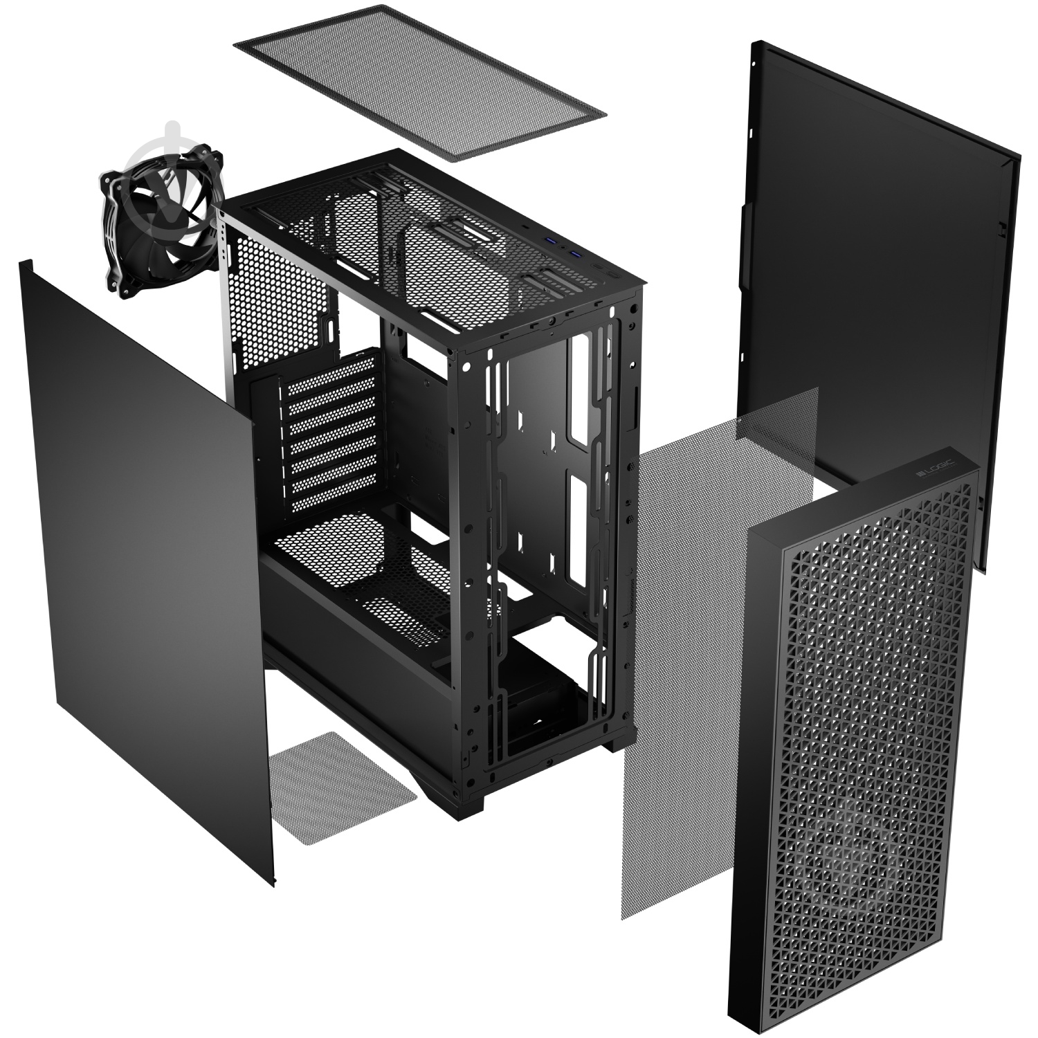 Корпус LogicConcept AT-DART-PRO-SOLI-10 - фото 5 Корпус LogicConcept AT-DART-PRO-SOLI-10 - фото 5