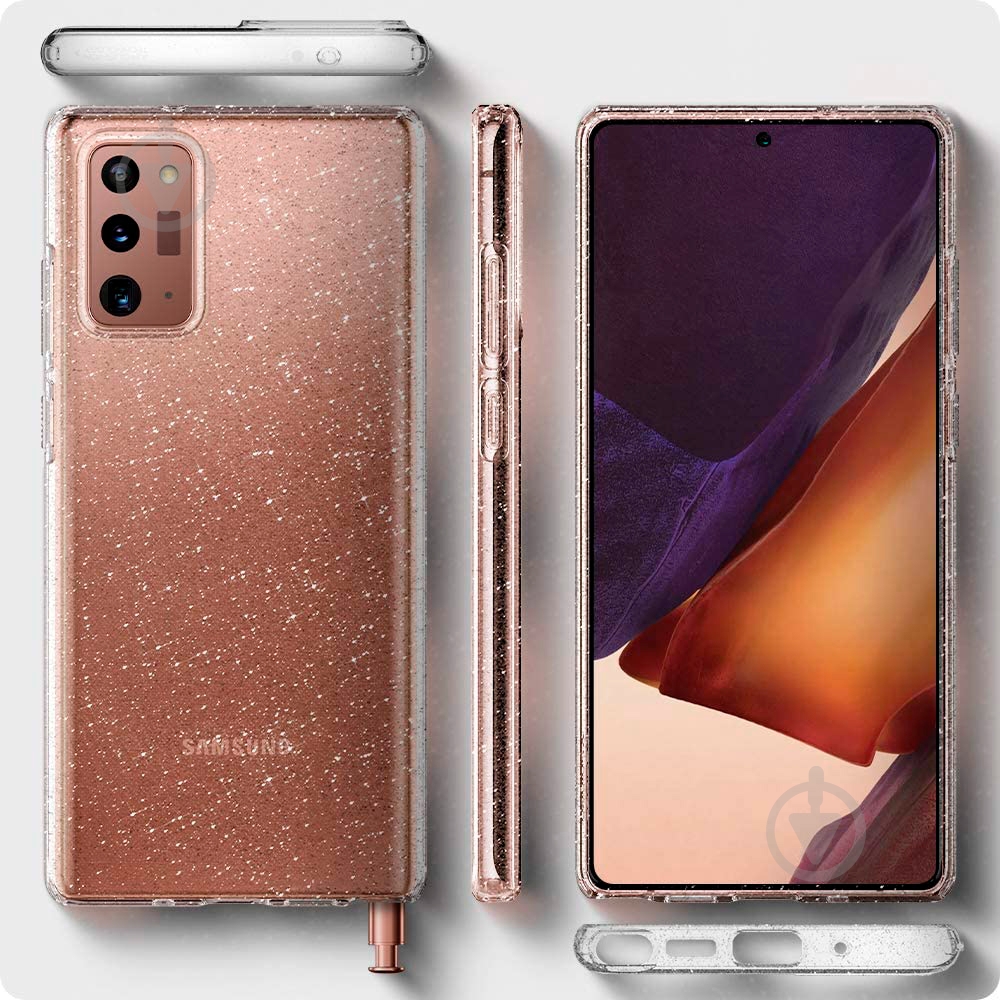 Чехол Spigen Liquid Crystal Glitter - фото 7