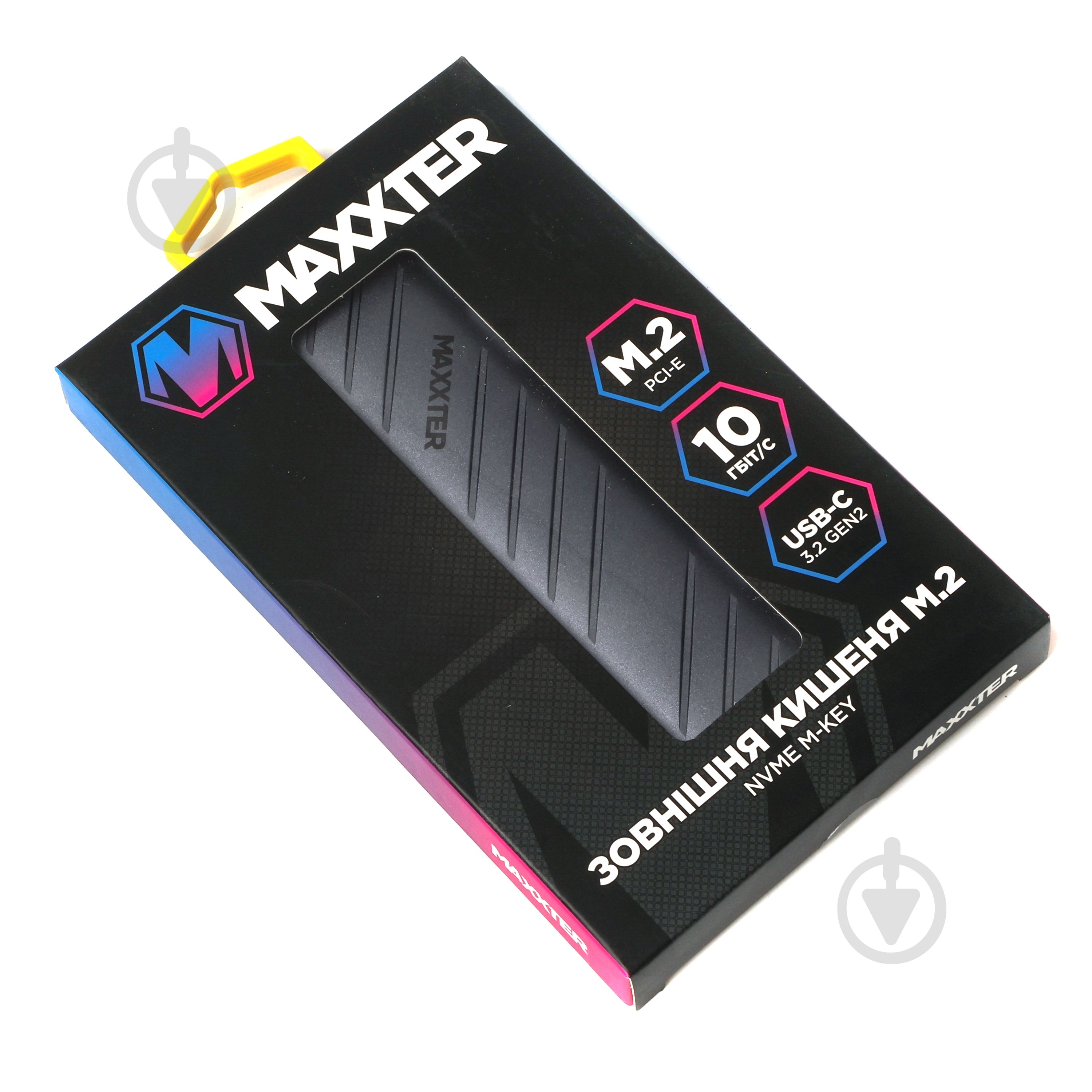 Кишеня Maxxter M.2 (NVMe) USB 3.1 EHDE-2280S-01 - фото 4